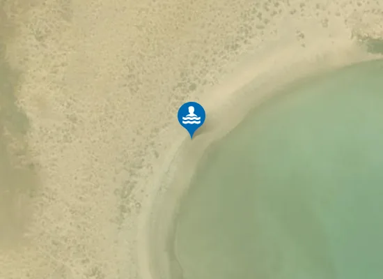 Satellite image of Playa de la Calera