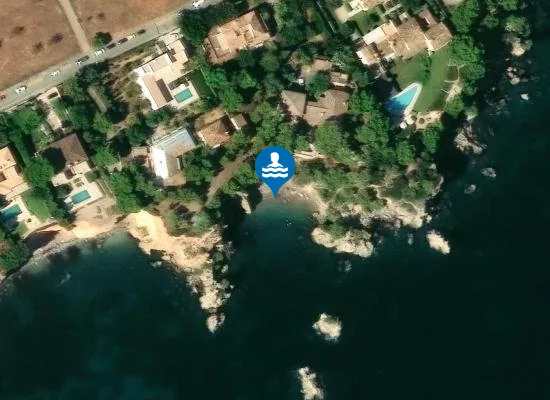 Satellite image of Platja des Cap des Gegant