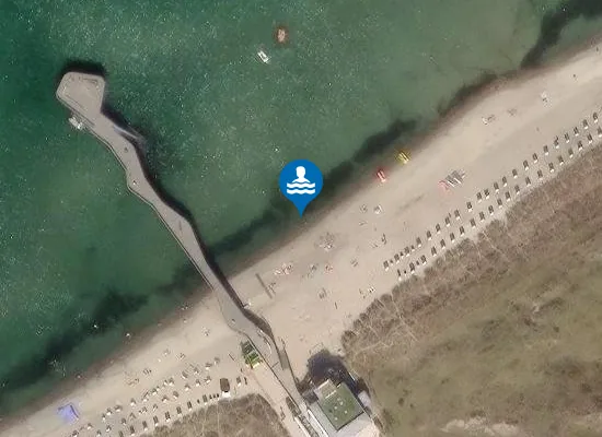 Satellite image of OSTS WEISSENHAEUSER STRAND