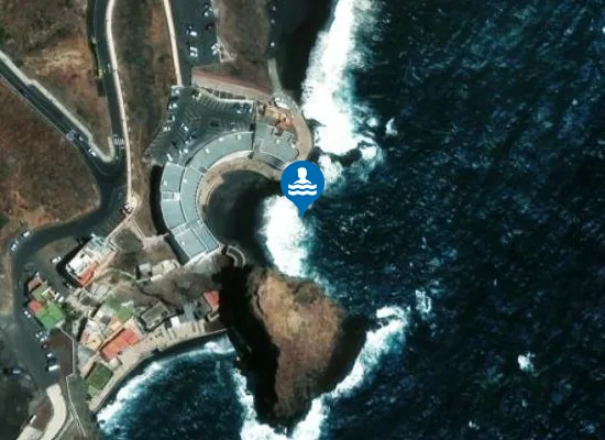 Satellite image of Fondeadero de Fasnia