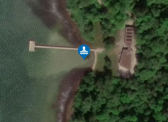 Satellite image of POENITZER SEE KLINGBERG BADEANSTALT