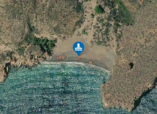 Satellite image of Cala Aguilar