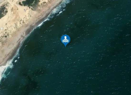 Satellite image of Playa la Carolina