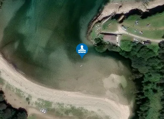 Satellite image of Playa de Porcía