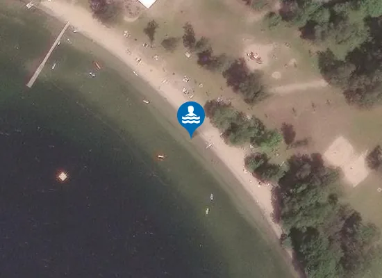 Satellite image of GR PLOENER SEE BOSAU AM CAMPINGPLATZ