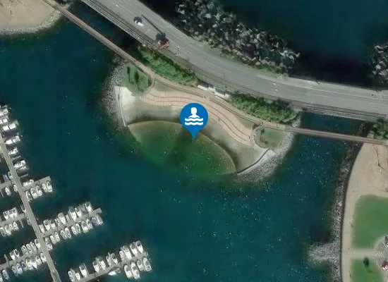 Satellite image of Playa de Zierbena