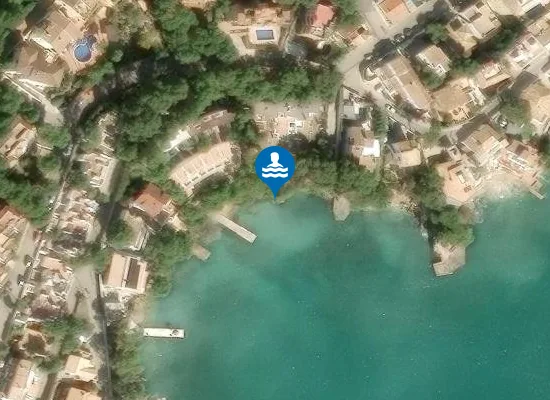 Satellite image of sa cova Rotja