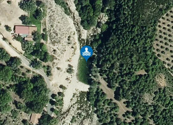 Satellite image of Charco Negro