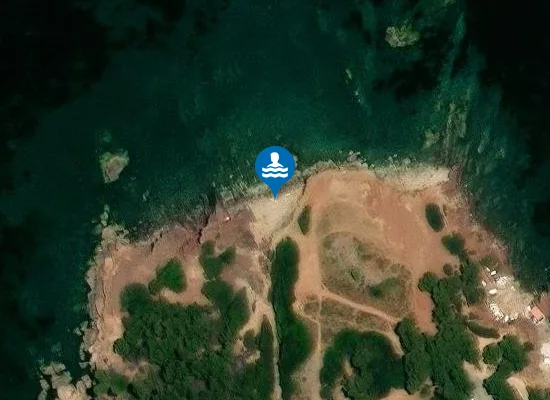 Satellite image of Cala Gata
