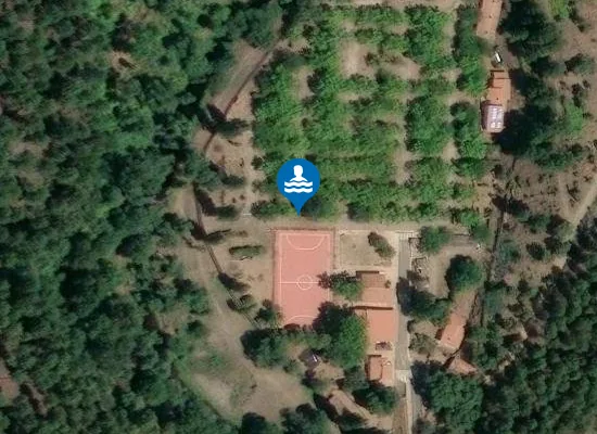Satellite image of Piscinas Naturales La Huerta