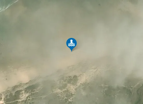 Satellite image of Praia do Trece
