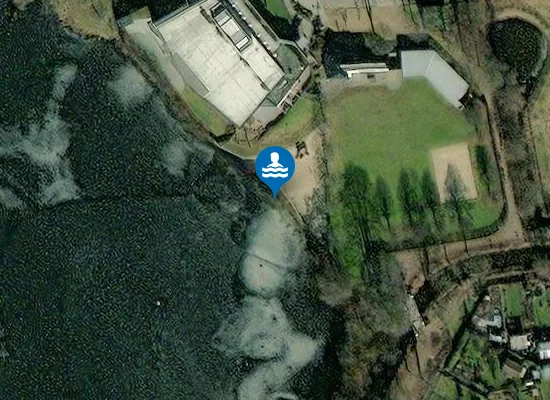 Satellite image of RANTZAUER SEE BARMSTEDT FREIBAD