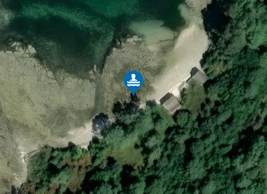 Satellite image of Praia de Salgueiro