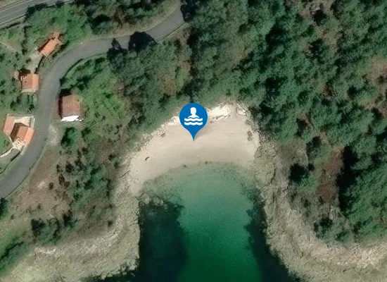 Satellite image of Praia do Salto
