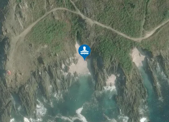 Satellite image of Praia das Margaridas