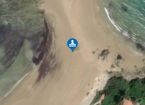 Satellite image of Playa de Amió