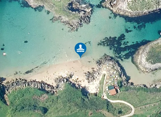 Satellite image of Playa de Antilles