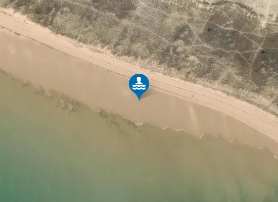 Satellite image of Playa de El Puntal