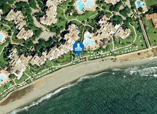 Satellite image of Playa de Punta Plata