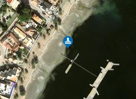 Satellite image of Playa de Colón