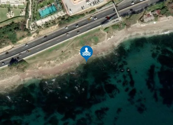 Satellite image of Playa del Charcón - Playa Marina