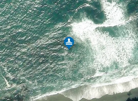 Satellite image of Playa de Vallina o del Gallo