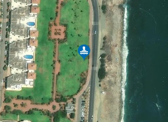 Satellite image of Playa de Marina de la Torre
