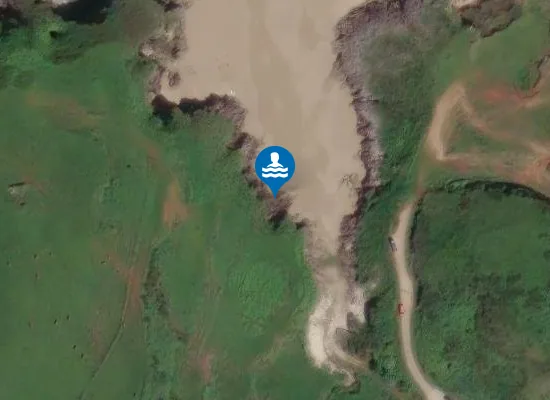 Satellite image of Playa de Fuentes