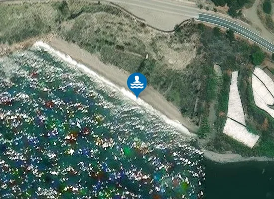 Satellite image of Playa de El Gaiterillo