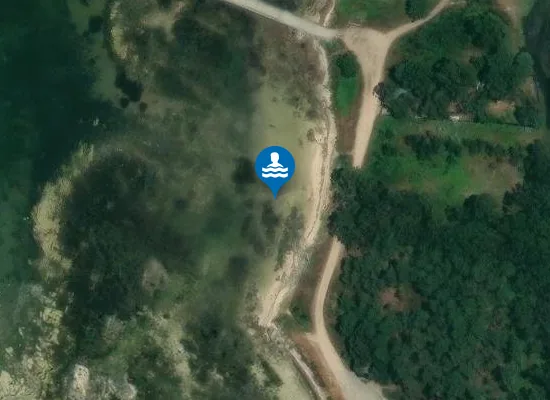 Satellite image of Praia Rego do Alcalde
