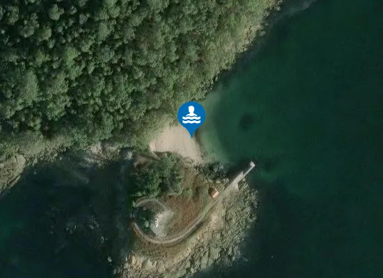 Satellite image of A Area da Cova