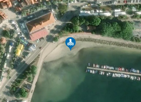 Satellite image of Praia do Sinal