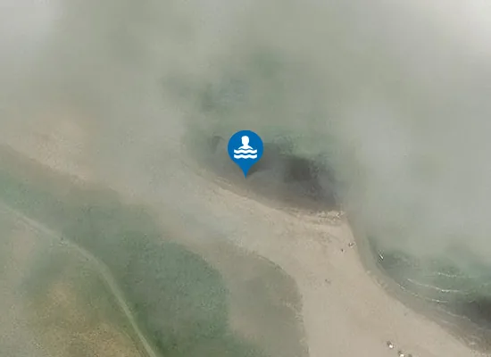 Satellite image of OSTS NEULAND STRAND