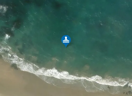Satellite image of Playa de El Brusco