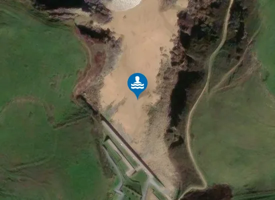 Satellite image of Playa de Santa Justa