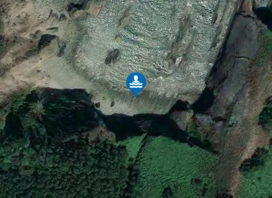 Satellite image of Playa del Castro