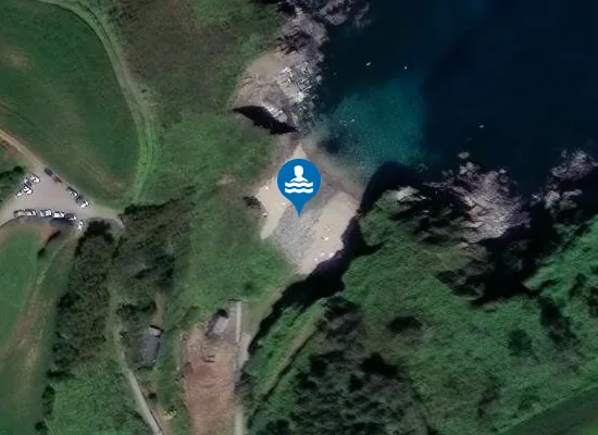 Satellite image of Playa del Coedo