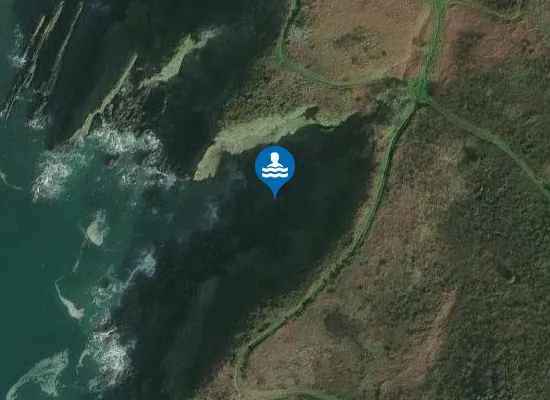 Satellite image of Praia da Balea
