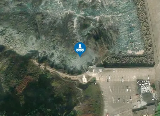 Satellite image of Playa el Garruncho