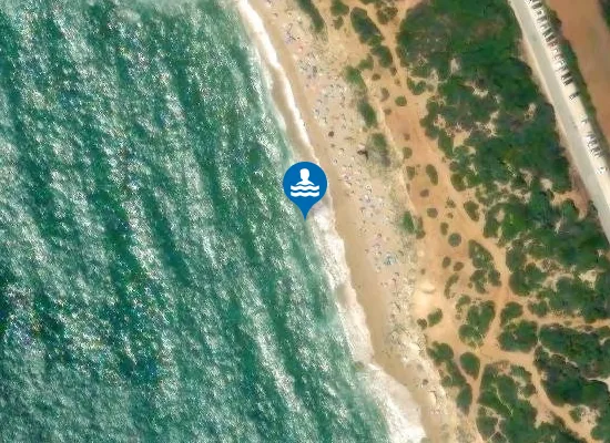 Satellite image of Cala del Tio Juan Medina