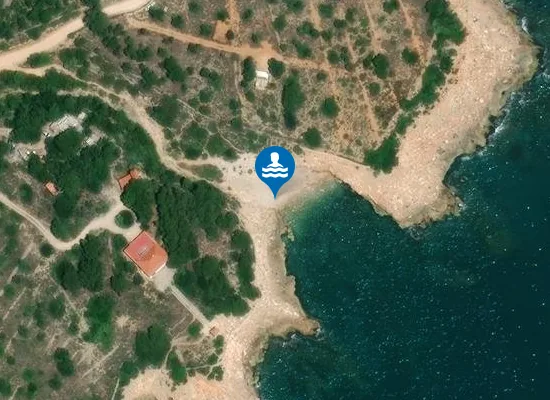 Satellite image of Cala del Volante