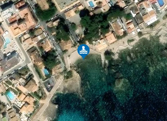 Satellite image of na Ferradura