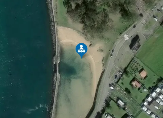 Satellite image of Playina de Rodiles