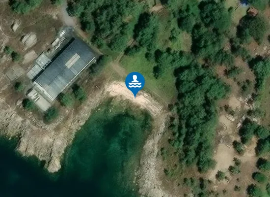 Satellite image of Cala San Martiño