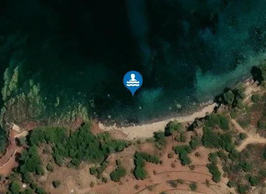 Satellite image of platja de Can Sales