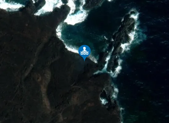 Satellite image of Los Puentes