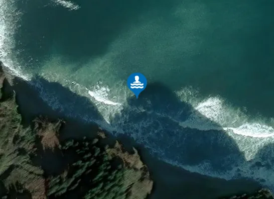Satellite image of Playa Conejera