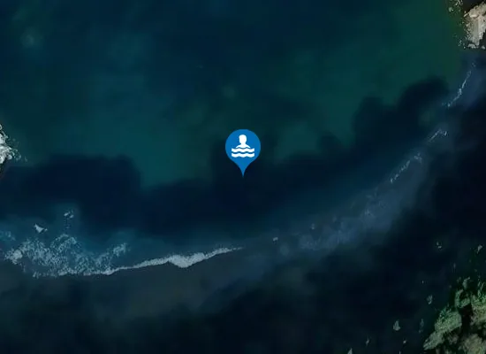 Satellite image of Playa la Conchona