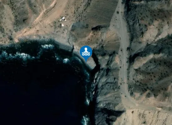 Satellite image of Playa del Chicha