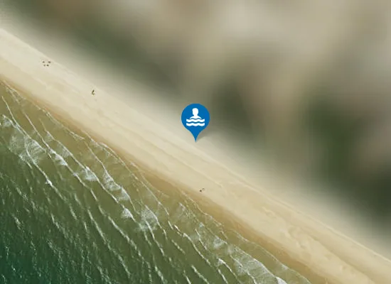 Satellite image of Playa Médano del Loro
